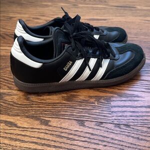 Adidas Men's Sambas Black and White sambas